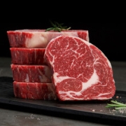 PLUS会员：NIUMISHU 牛秘书 谷饲安格斯小排(眼肉芯） 8片组合装 1.04kg