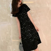 Oici 女士连衣裙 闪闪星空