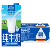 PLUS会员：OLDENBURGER 欧德堡 全脂纯牛奶1L*12盒