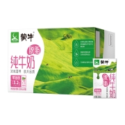 88VIP：蒙牛 脱脂纯牛奶250ml*24盒/整箱