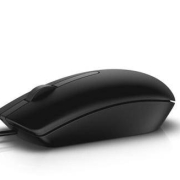 DELL 戴尔MS116 鼠标有线  商务办公经典对称 有线鼠标 USB接口 即插即用 鼠标 （黑色）