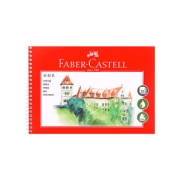 FABER-CASTELL 辉柏嘉 水溶性彩铅本 粗纹 16k 230g 20页