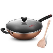 COOKER KING 炊大皇 B50069 炒锅 32cm 咖啡色