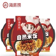 京东PLUS会员：海底捞 自热米饭红烧牛肉味 272g*3盒装*1件