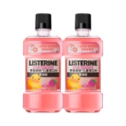 李施德林 树莓果味 清新漱口水 500ml*2瓶