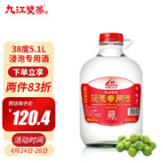 九江双蒸 浸泡专用酒 38%vol 米香型白酒 5100ml 桶装
