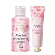 Kustie 蔻斯汀 花香精油沐浴露 100ml+护手霜50g 2件