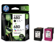 HP 惠普 680系列 X4E78AA 墨盒 黑色+彩色 两支装