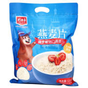 自然软糯！jinglipei 精力沛 燕麦片1500g