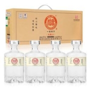 BAISHUIDUKANG 白水杜康 一览天下封藏20 52度浓香型白酒 500ml*4瓶 礼盒装
