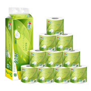 京东极速版：心相印 茶语经典系列 有芯卷纸 4层135g12卷