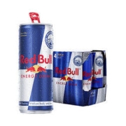 Red Bull 红牛 奥地利原装进口 红牛牌 Red Bull 牛磺酸B族维生素饮料250ml*4罐