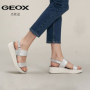 Geox 杰欧适 D Laudara C 女士真皮厚底坡跟凉鞋 D15MPC 到手¥357.79