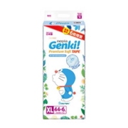 nepia 妮飘 Genki!哆啦A梦 宝宝纸尿裤 XL44片+6片 增量装*3件