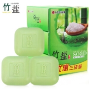 BAMBOO SALT 竹盐 精品草本保湿香皂 3块*110g