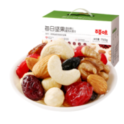 Be&Cheery 百草味 每日坚果礼盒 750g/30包 4坚果+4果干