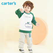 面料舒适！Carter's 孩特 儿童卡通休闲卫衣
