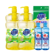 20点开始、88VIP：超能 洗洁精 1.5kg*4瓶+220g*2瓶