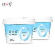 simplelove 简爱 零蔗糖原味裸酸奶135g*12杯.