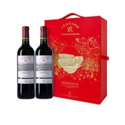 CHATEAU LAFITE ROTHSCHILD 拉菲古堡 传奇波尔多 赤霞珠干红葡萄酒 750ml*2瓶 虎年版双支礼盒装