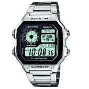 CASIO 卡西欧 男士石英手表 AE1200WHD-1A