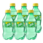 雪碧 碳酸饮料 迷你小瓶装 300ml*6瓶