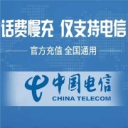 中国电信 话费充值 200元 慢充