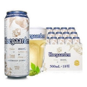 Hoegaarden 福佳 小麦白啤酒500ml*18听 赠送310ml*12听