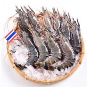 京东生鲜 冻黑虎虾（大号） 400g 16-20只