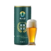 鹿小农 青岛精酿啤酒 1L*2瓶