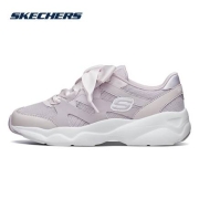 SKECHERS 斯凯奇 女鞋新款透气运动鞋 厚底增高亲子熊猫鞋66666203
