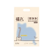 【福丸旗舰店】膨润土白茶味混合猫砂2.7kg