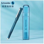 Schneider Electric 施耐德电气 德国施耐德（Schneider）钢笔小学生用成人男女三年级练字笔EF尖墨囊可替换BK406深海蓝