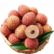 京东PLUS会员：海南妃子笑荔枝 带箱5斤装(单果12-18g)