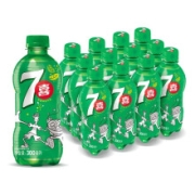 京东极速版:pepsi 百事 7喜 柠檬味 汽水碳酸饮料 300ml*12瓶