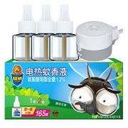 SUPERB 超威 电热蚊香液 5液1器