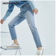 JACK&JONES 杰克琼斯 男士莱卡牛仔九分裤 221332074