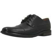 Clarks 其乐 26123139 男士休闲皮鞋 (黑、41)