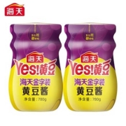 海天 金字装黄豆酱 780g*2瓶