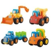 Huile TOY'S 汇乐玩具 326 快乐工程车队 四个装