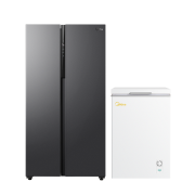 19:30截止：Midea 美的 BCD-550WKPZM(E）BD/BC-100KMD(E) 冰冷套装