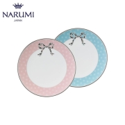 直降55元！19cmx2只 日本 Narumi鸣海 Felicita系列 骨瓷餐盘组合装
