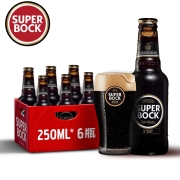 葡萄牙进口 Superbock 超级伯克 小麦黑啤 250mlx6瓶