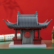 重拾营造 梁祝月影亭 榫卯拼装积木