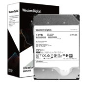 Western Digital 西部数据 16TB 企业级硬盘 HC550 SATA6Gb/s 7200转512M 氦气密封 （WUH721816ALE6L4）