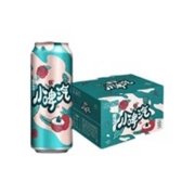 有券的上：SNOWBEER 雪花 小啤汽 玫瑰荔枝味 500ml*12听*2件