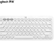 罗技 Logitech K380  蓝牙键盘  芍药白 限量版