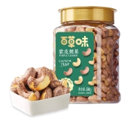 88VIP：Be&Cheery 百草味 紫皮腰果 500g*3件