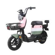 15日0点：五星钻豹 B3 电动自行车 TDT22Z 48V24Ah锂电池 浅粉色/丝瓜蓝绿