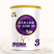 再补货、天猫U先：JUNLEBAO 君乐宝 至臻系列 幼儿奶粉 3段 170g